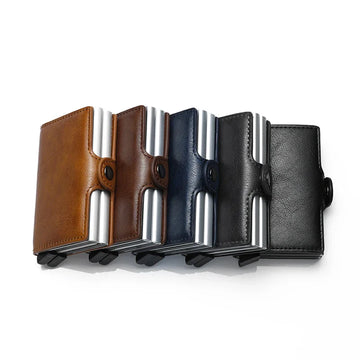 Porte Carte à Double Boîtier Anti-RFID (9 coloris)
