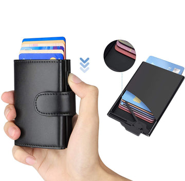 Porte Carte Bancaire Sécurisé - Mini Wallet