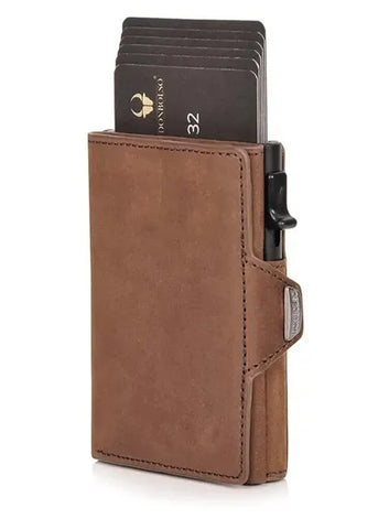 Porte Carte en Cuir Anti RFID (4 Coloris)