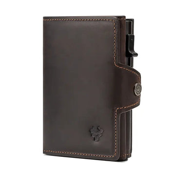 Porte Carte en Cuir Anti-Piratage (5 Coloris)
